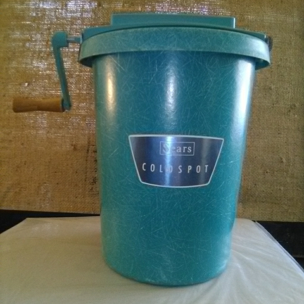 Vintage ice cream maker